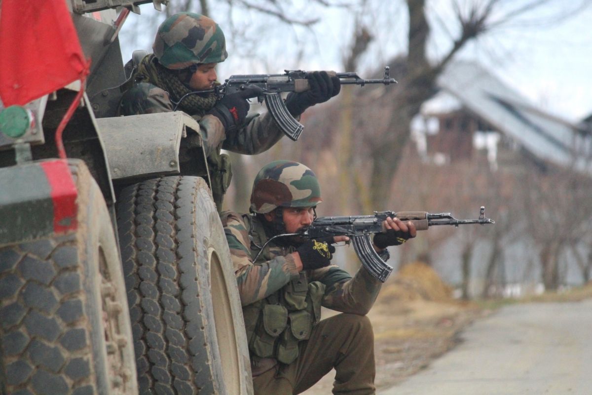 J&K: Four terrorists linked to Hizbul Mujahideen killed in an encounter with Security Forces