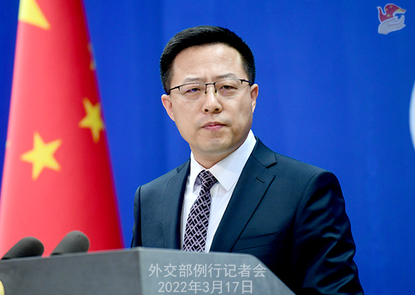 Beijing is ready to work with New Delhi to help Sri Lanka: Zhao Lijian