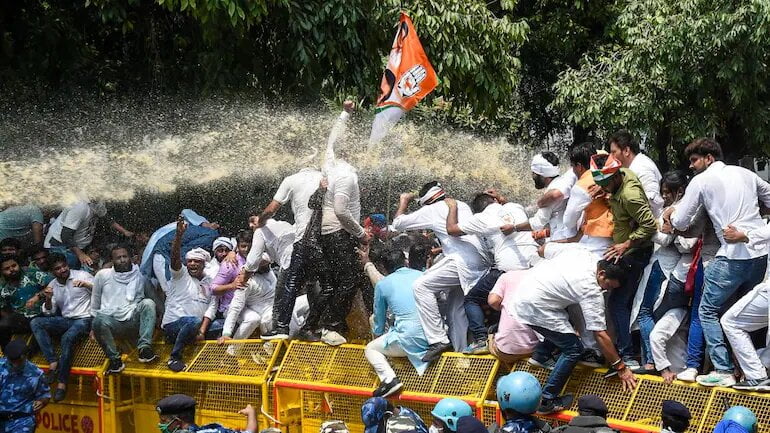 FIR Registered against Congress Workers in Delhi, against Renuka Chowdhury in Hyderabad