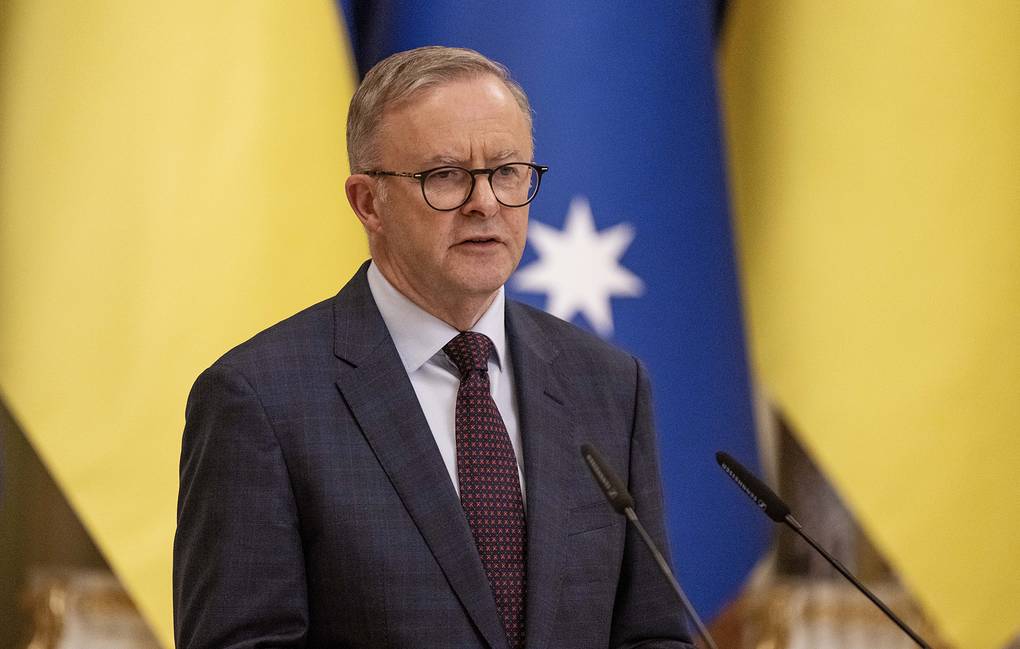 Australian PM announces $74 mln in military aid to Ukraine