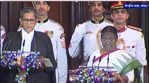 Droupadi Murmu Sworn-in as the 15th President of India