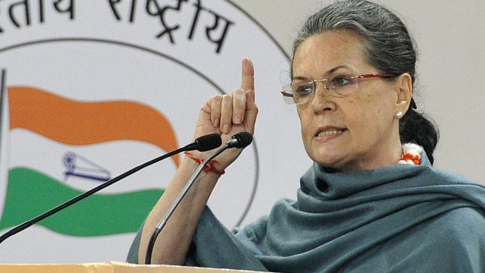 Congress Leader Sonia Gandhi Attacks BJP on Independence Day, Calls it Narcissistic Government