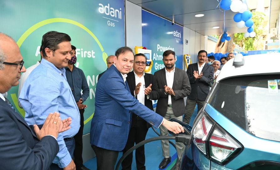 Adani Total Gas Limited : Charge your electric vehicles for free