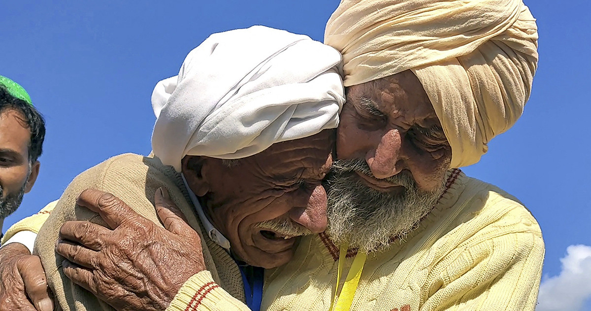 Indian and Pakistani siblings reunite after 75 years of Partition