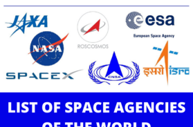 LIST OF SPACE AGENCIES OF THE WORLD