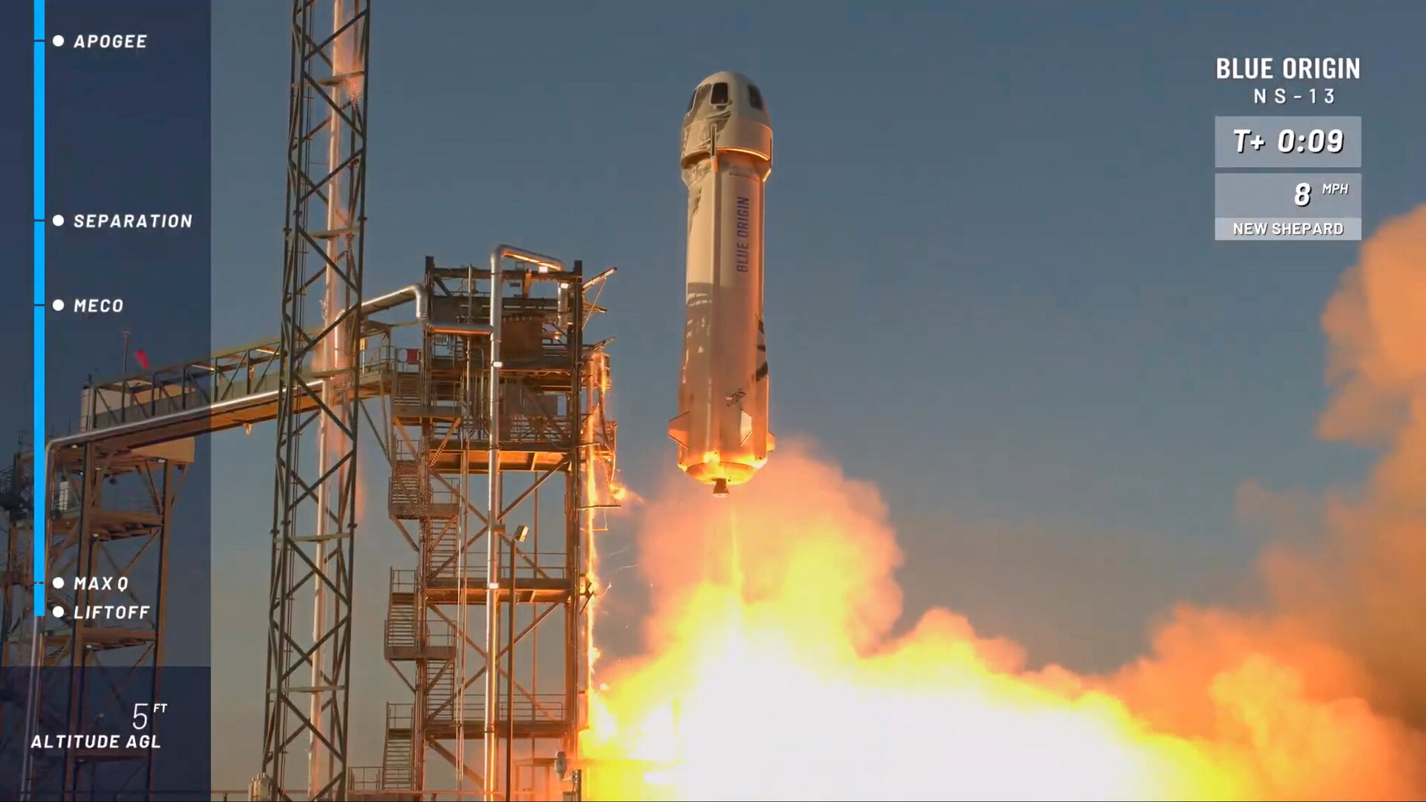 Jeff Bezos’ Blue Origin rocket crashes minutes after lift-off