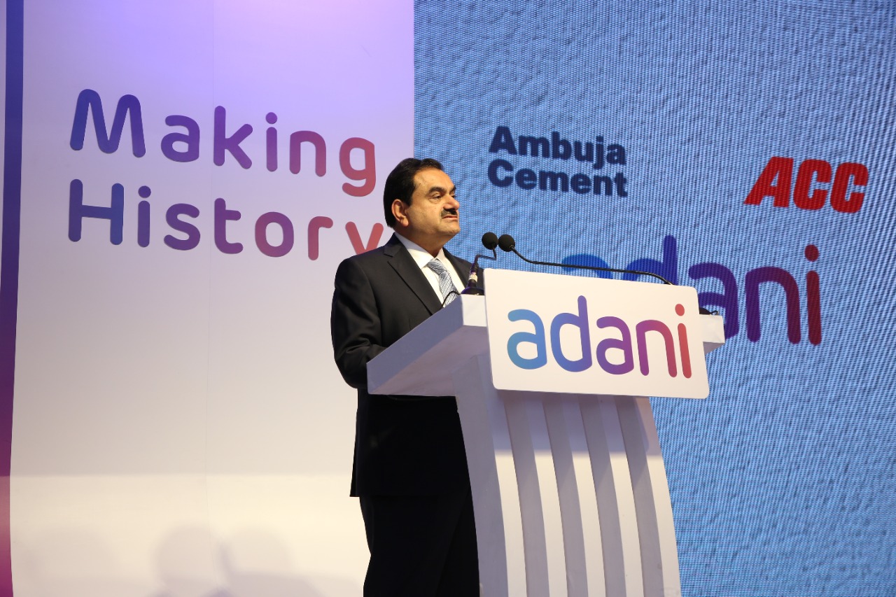 Saw a multifold rise in cement demand in India: Gautam Adani