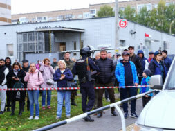 Image: School shooting in Izhevsk, Russia