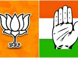 cong-bjp-flags