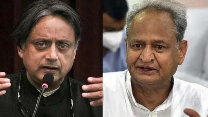 Congress Presidential Contest Likely Between Ashok Gehlot and Shashi Tharoor