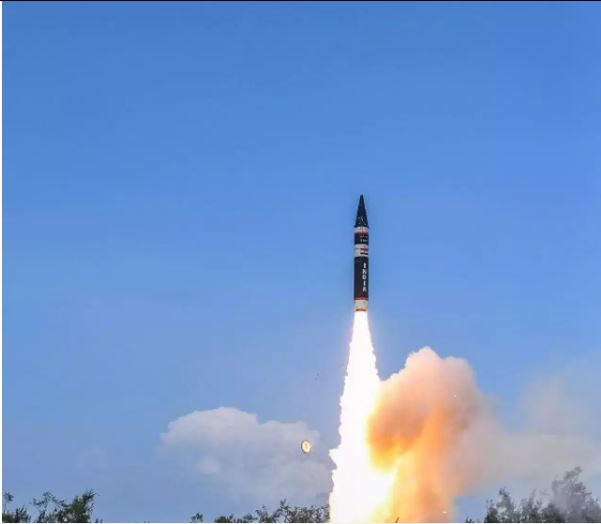 India successfully test-fires nuclear-capable ballistic missile Agni Prime