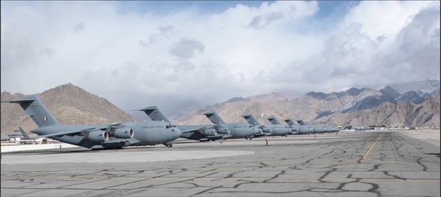 India to Upgrade Ladakh Airfield for Fighter Jets