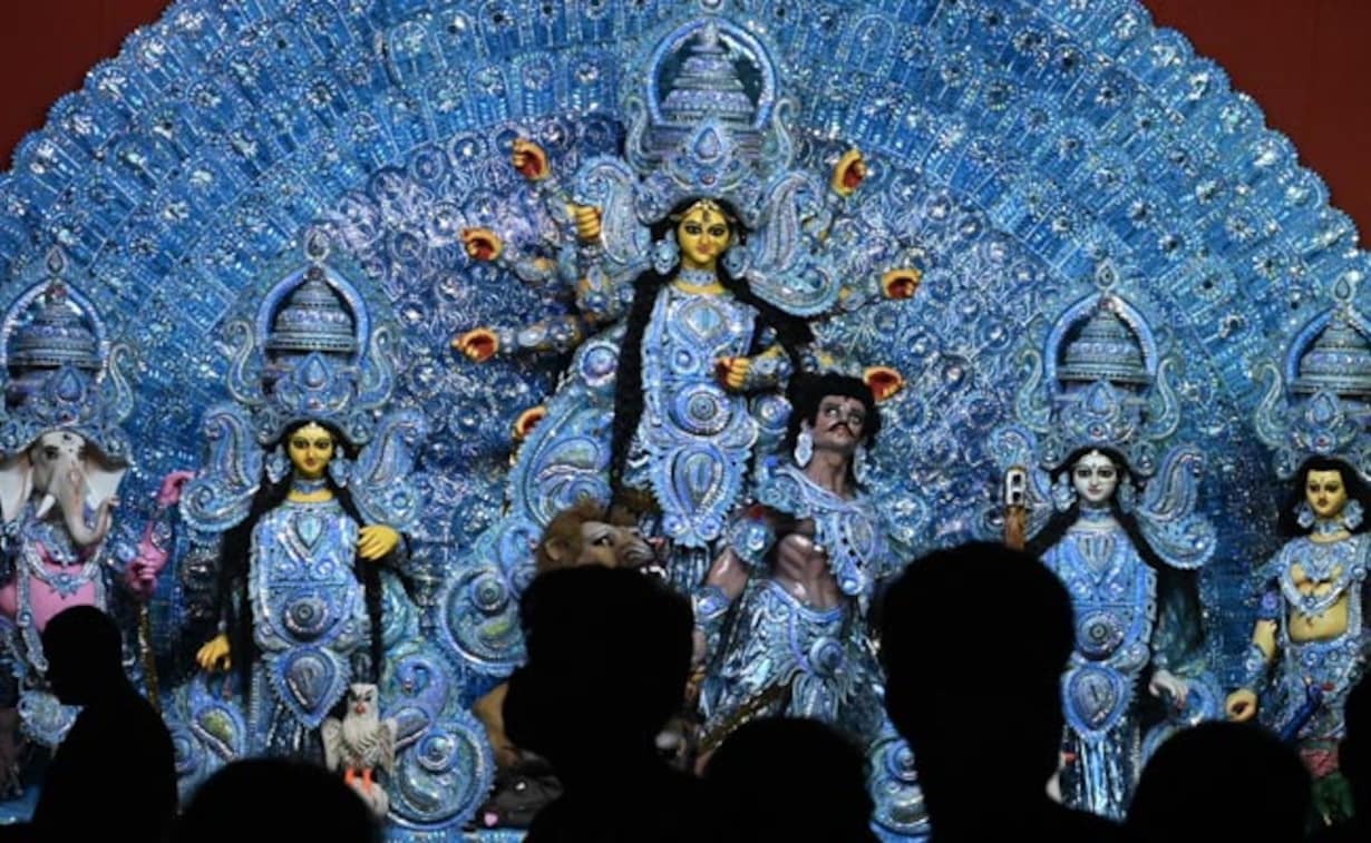 Navaratri 2022: Durga Puja Pandals open doors for Devotees