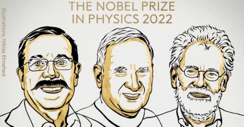 The season of the Nobel Prizes: Three scientists share the award in Physics