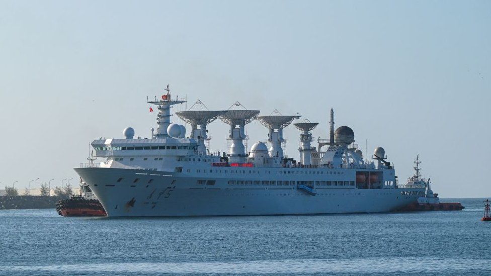 Chinese Spy Ship in the Indian Ocean, India Worry over Missile Testing