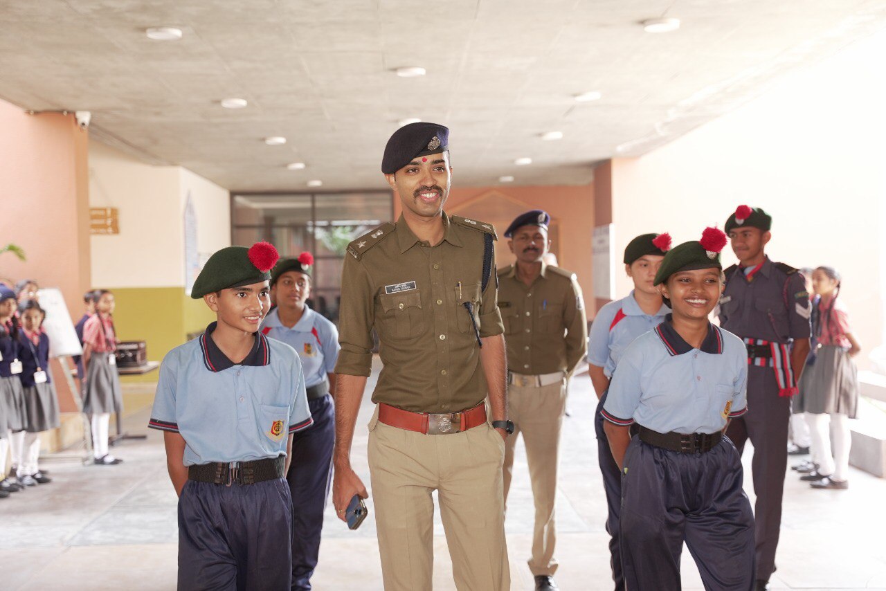 India’s youngest IPS officer Safin Hasan motivates AVMA students to become changemakers
