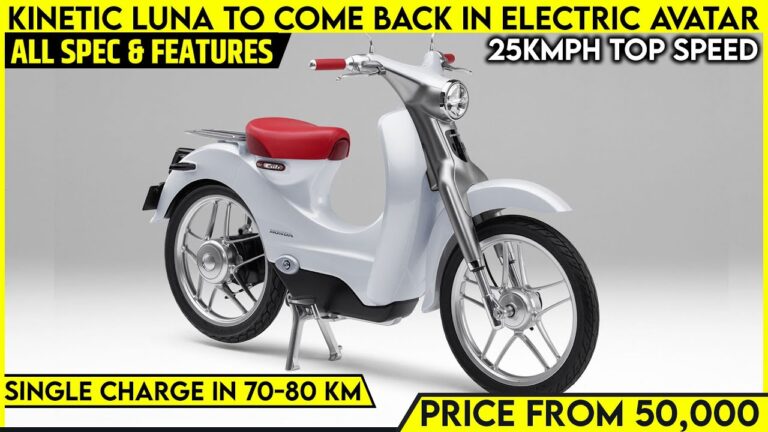 E Mobility: Kinetic Group To Relaunch Iconic Luna Moped In Electric