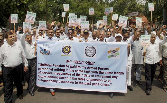 Centre Approves OROP Scheme for Retired Defence Personnel