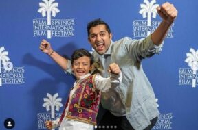 Award – Palm Springs Film Festival – 2023 – Bhavin Rabari (L) & Dheer ( R)