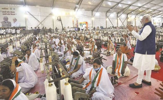 KVIC: workers associated with Khadi will get increase in income