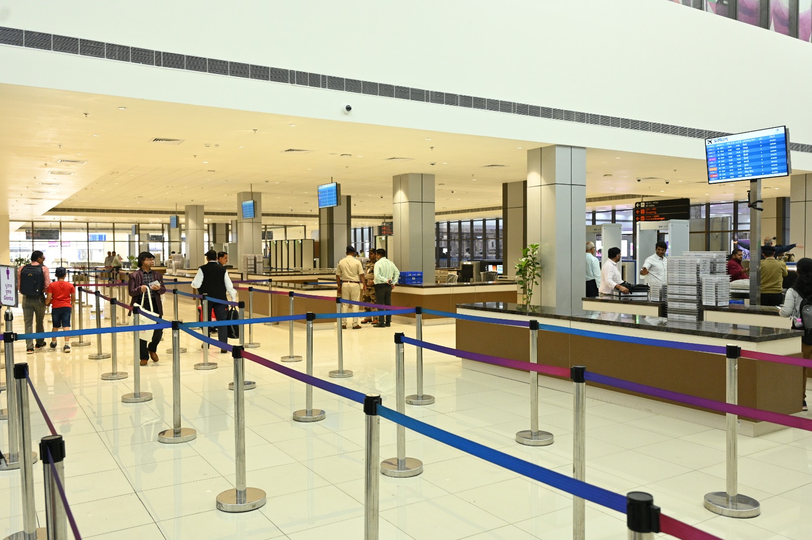 All new Security Hold area in the domestic terminal operationalized with double the capacity