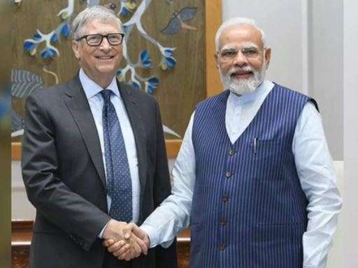 Bill Gates met PM Narendra Modi on his visit to India