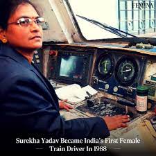 Surekha Yadav is the First Female Driver to Operate Vande Bharat Express