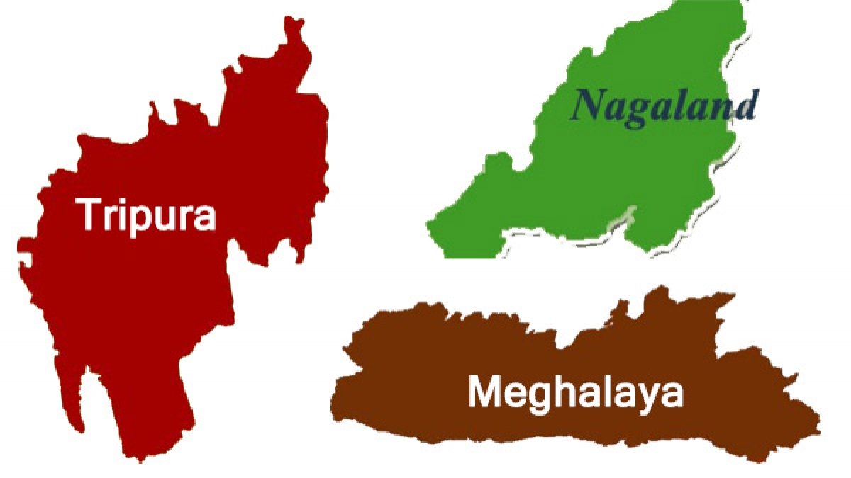 BJP Wins Tripura, Nagaland, on Course in Meghalaya