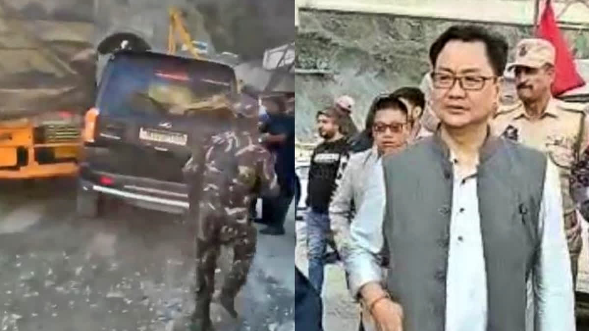 Kiren Rijiju Escapes Unhurt in Road Accident