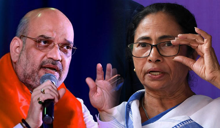 Amit Shah Hints at Toppling Mamata Banerjee Government if BJP Gets 35 Lok Sabha Seats in West Bengal