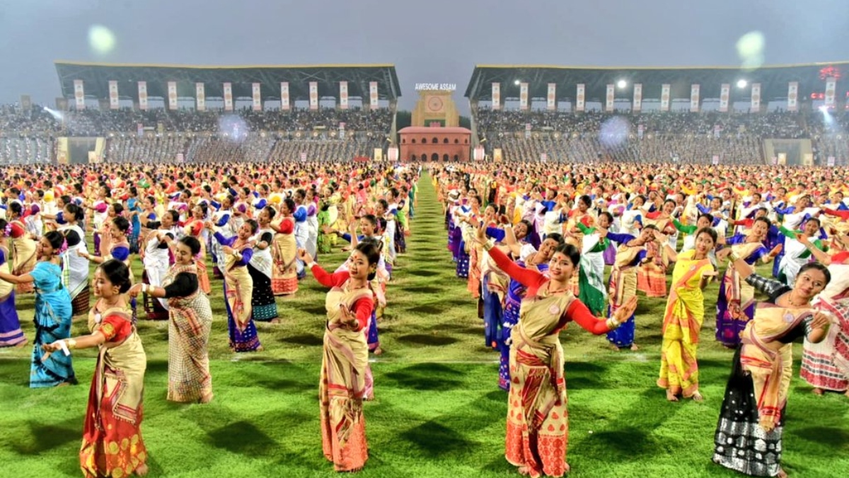 Nagas Hurt at Assam Record-Creating Event of Bihu Dance