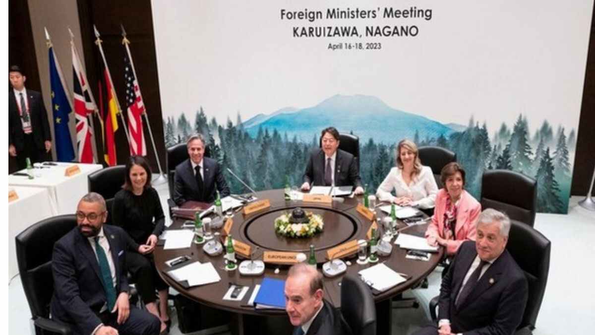 G-7: FMs warn Russia, and underscore India’s importance in the Indo-Pacific