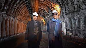 Gadkari Reviews Construction of Zojila Tunnel, the Game Changer