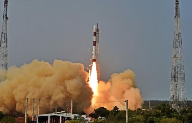 ISRO launched two Singaporean satellites into space on PSLV-C55