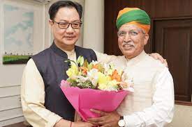 Arjun Meghwal New Law Minister, Kiren Rijiju Moved to Earth Sciences Ministry