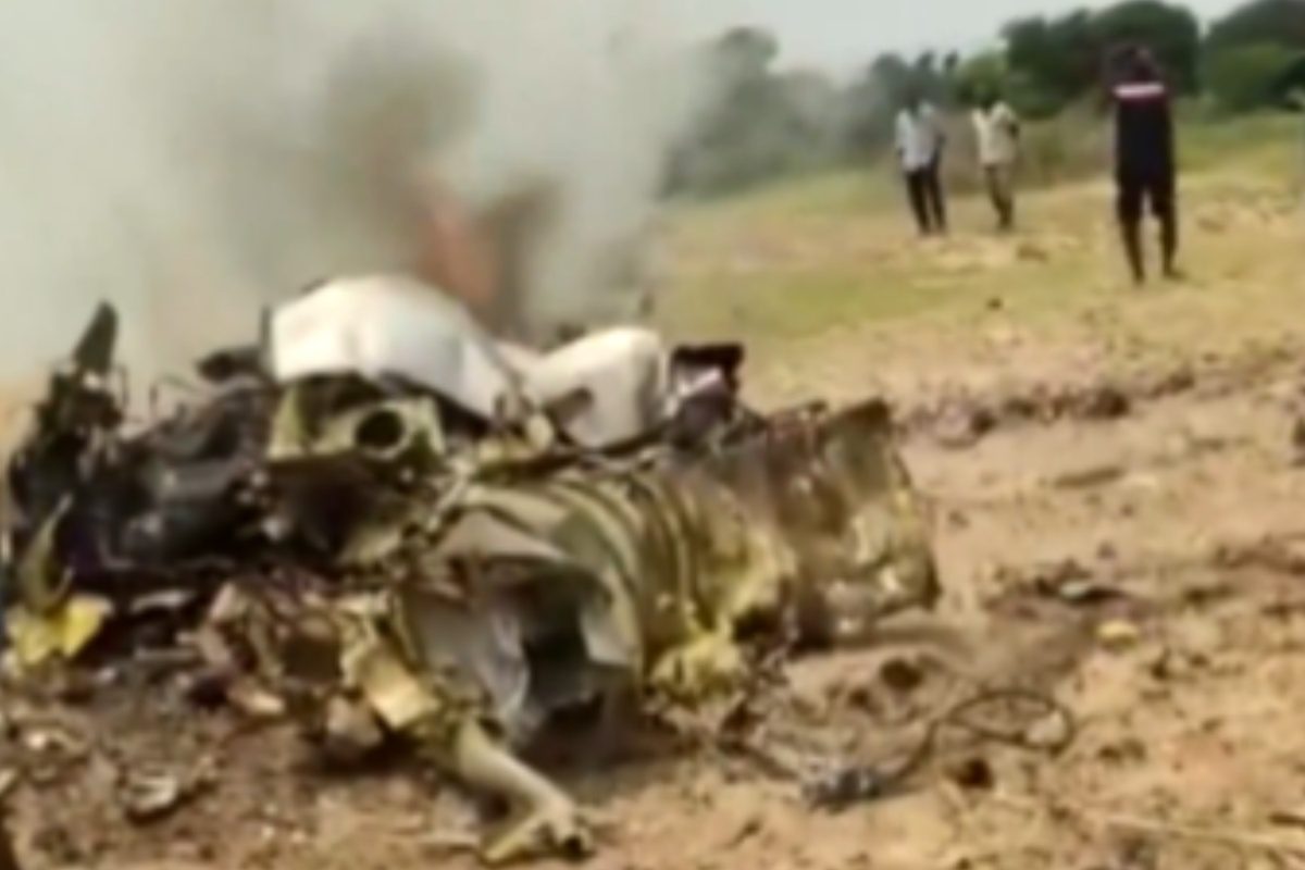 IAF Trainer Aircraft Crash, Both Pilots Safe, Injured