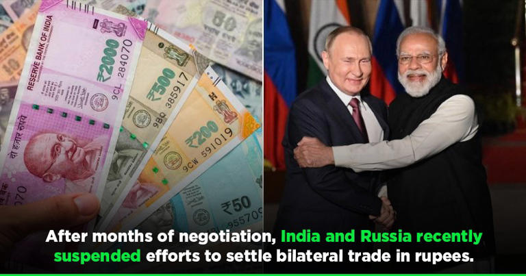 Roving Periscope: Russia is burdened with Indian rupees!