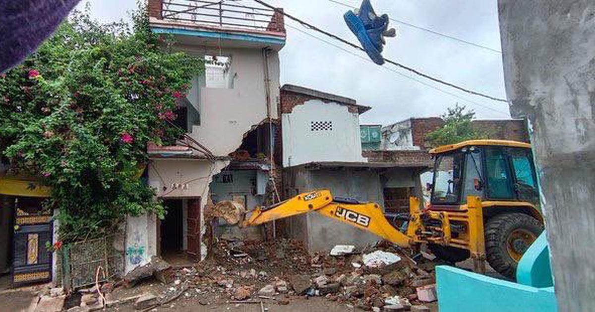 Houses of Rapists Demolished in Maihar