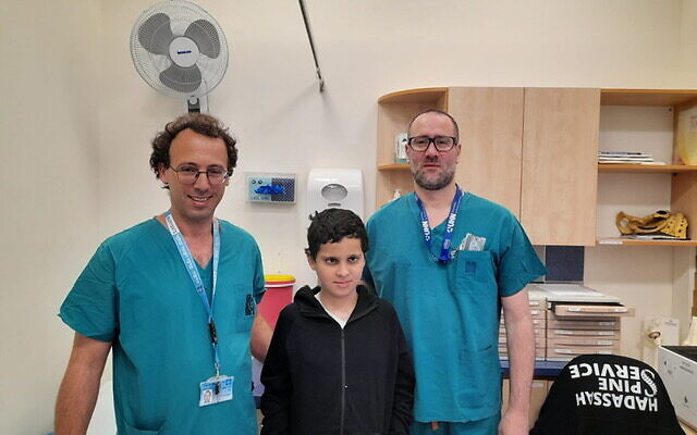 Miracle: Israeli docs reattach boy’s head after a road accident