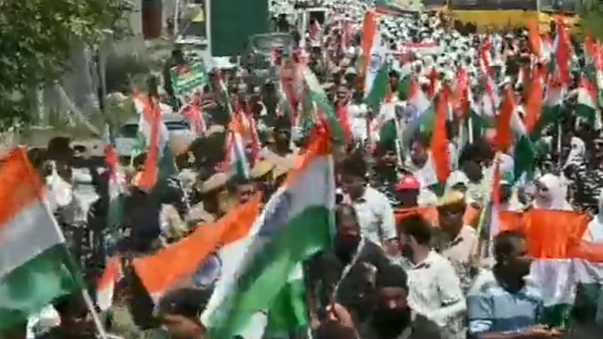 Massive Tiranga Rally in Shopian