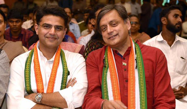 Sachin Pilot, Shashi Tharoor in new CWC