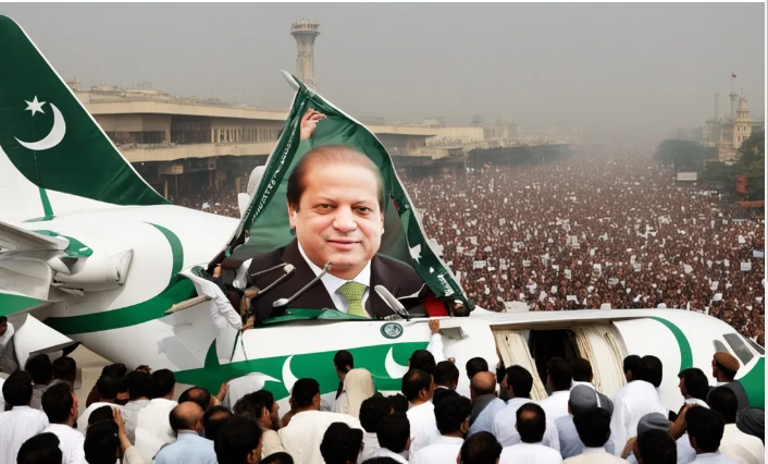 Ummeed E Pakistan Nawaz Returns Home To Lead Party In January 2024 NA   Pak 1 