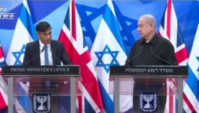 Roving Periscope: As British PM Sunak visits, Israel pauses, allows aid, and gives a long rope to Hamas