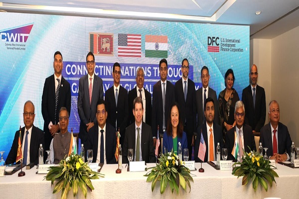 U.S. International Development Finance Corporation, America’s development finance institution, to fund CWIT, Adani’s JV in Sri Lanka, for USD 553 Million