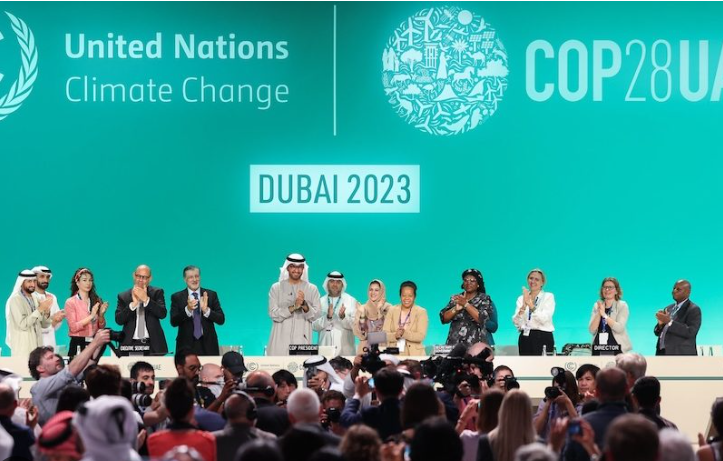 Environment: COP28 concludes with a call to de-fossilize fuel consumption