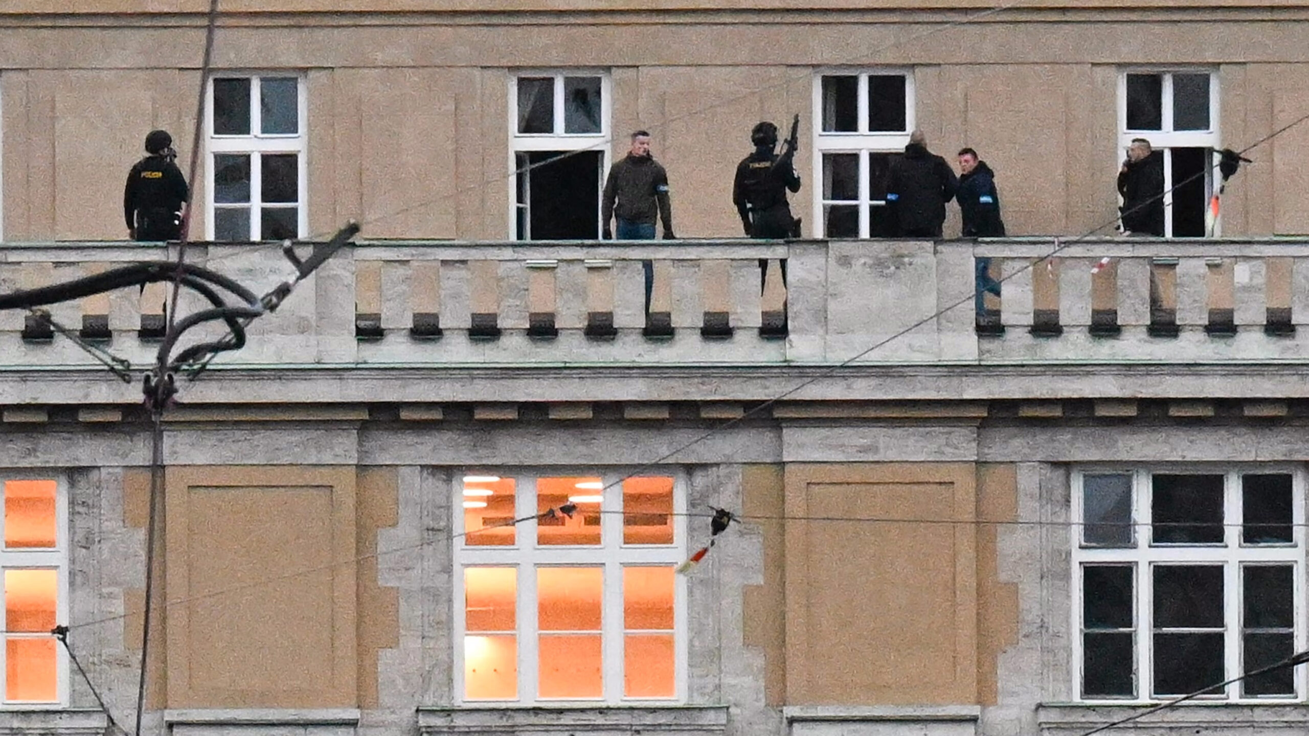 10 Killed in Shooting in Prague University
