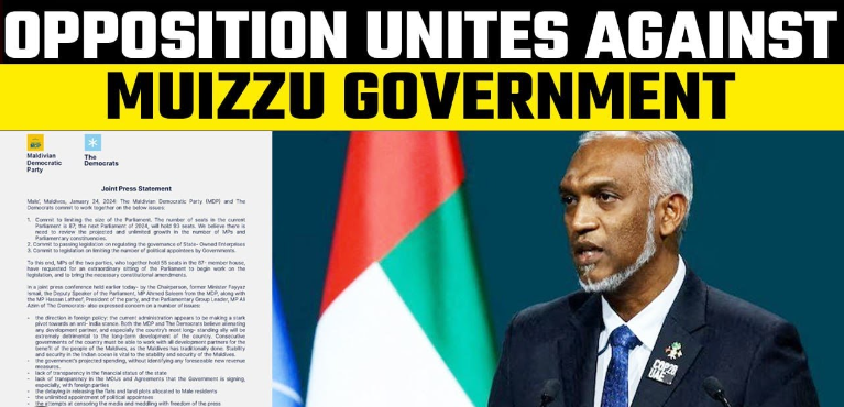 The Maldives: Anti-Indian President Muizzu faces mounting domestic protests