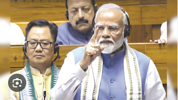 Modi’s No-Holds-Barred Attack on Congress for Tampering with the Constitution