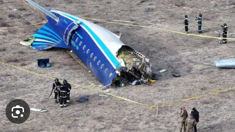 Azerbaijan Airlines on Way to Russia Crash, At least 30 Killed