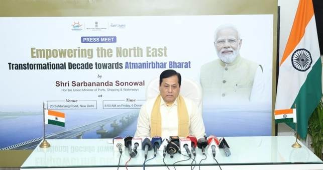 Transformational Decade under PM Narendra Modi Sparks New Energy in the Northeast India: Sarbananda Sonowal